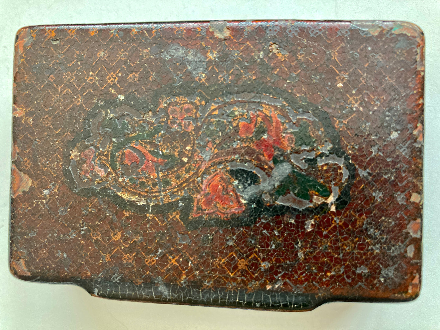 Victorian Wooden Snuff Box