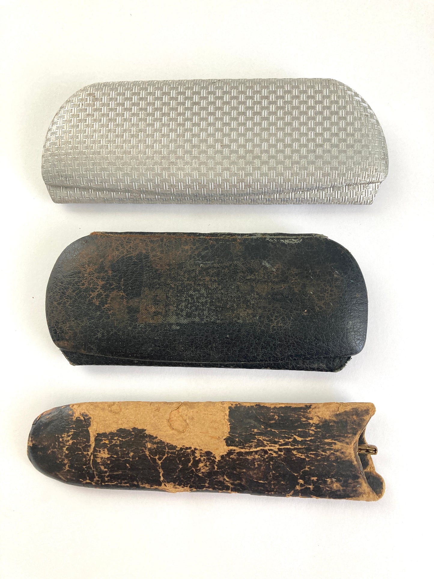 Three Pair of Antique Eye Glasses with Cases