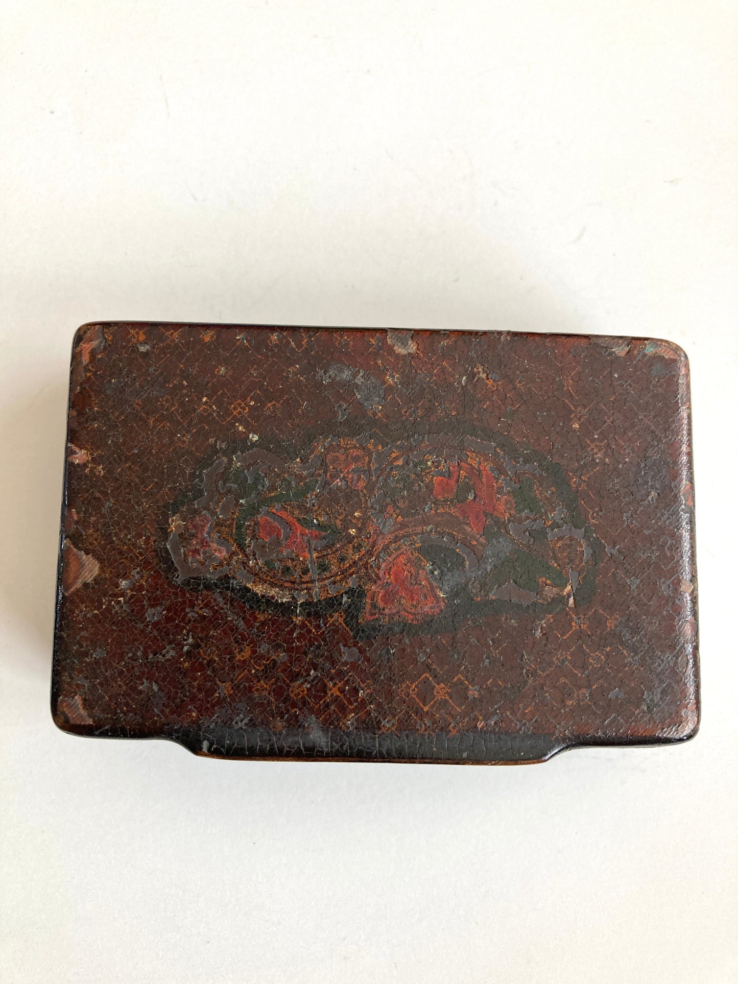Victorian Wooden Snuff Box