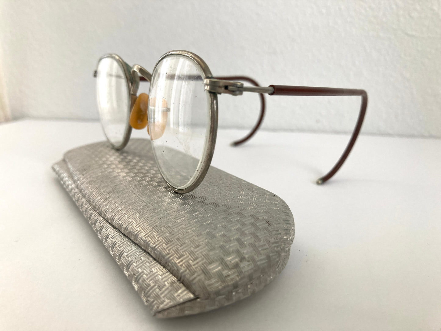Three Pair of Antique Eye Glasses with Cases