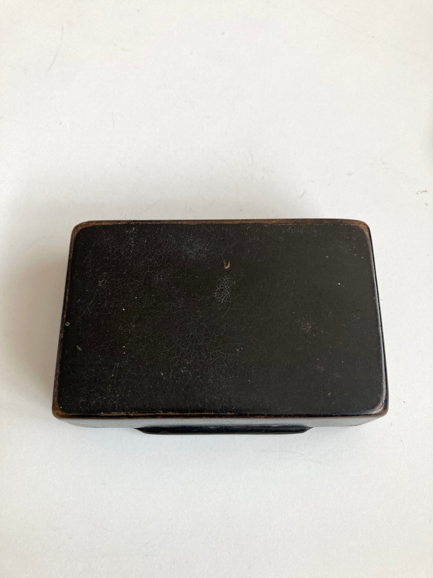 Victorian Wooden Snuff Box