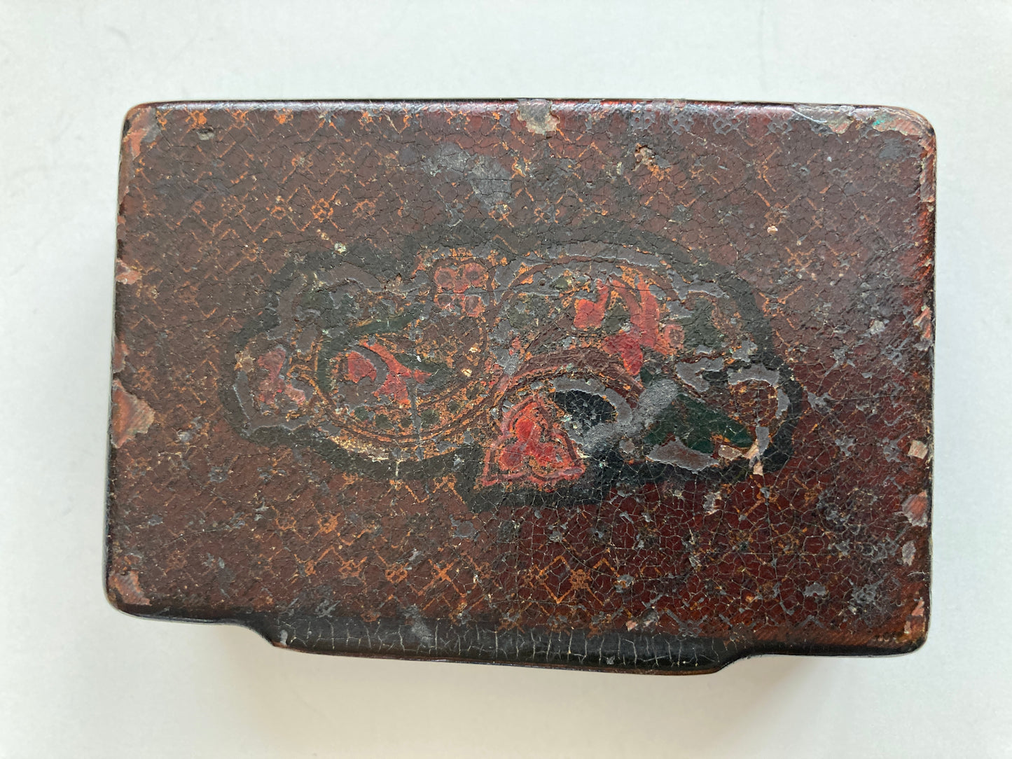 Victorian Wooden Snuff Box