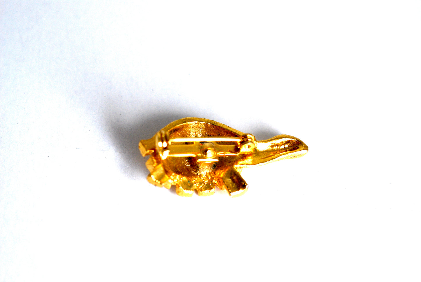 Vintage Gold-Tone Turtle Brooch