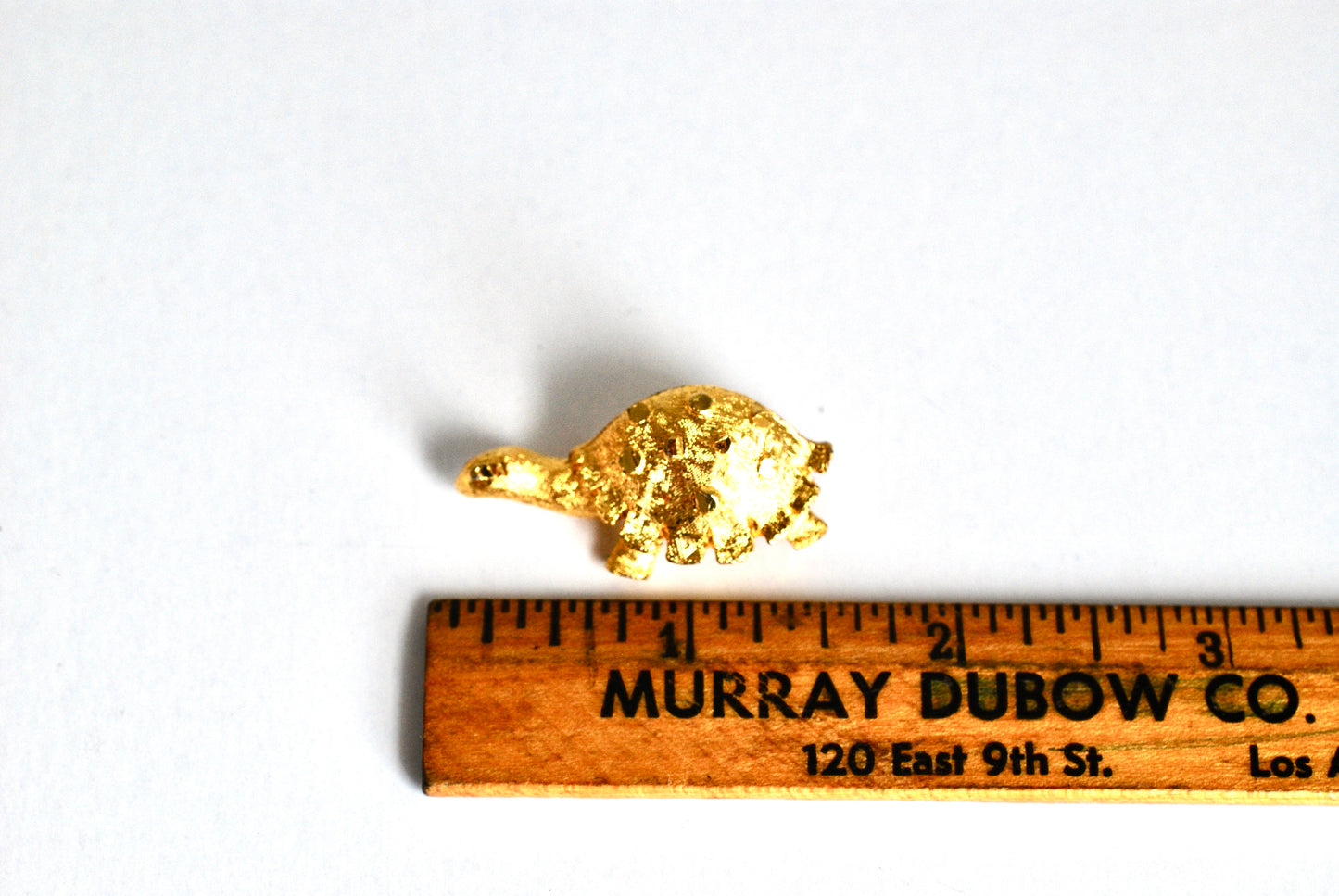 Vintage Gold-Tone Turtle Brooch
