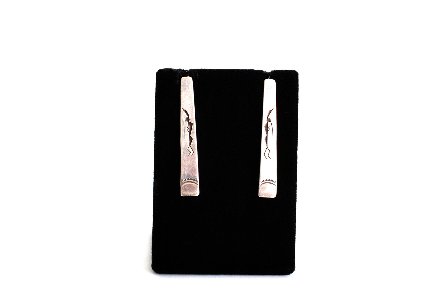 Sterling Silver Kokopelli Earrings