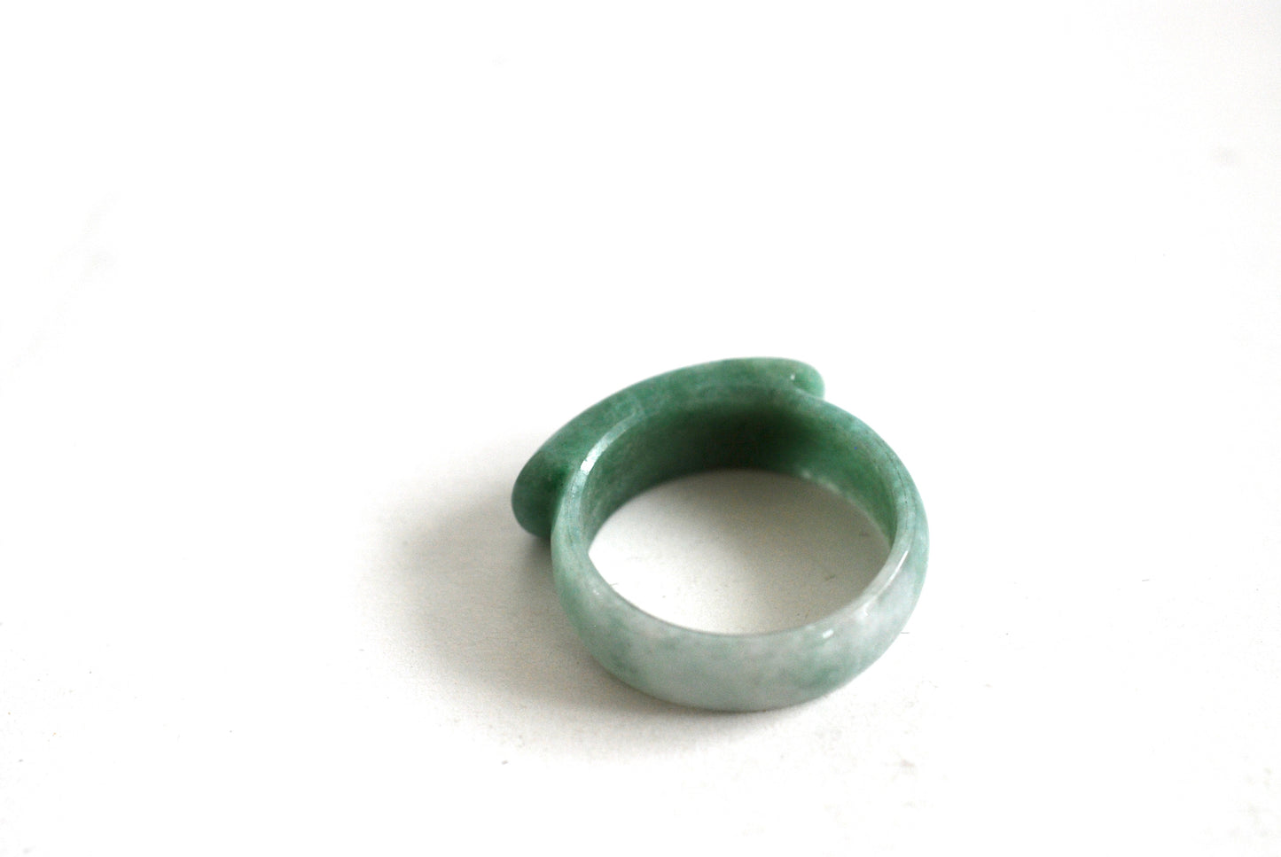 Jade Saddle Ring