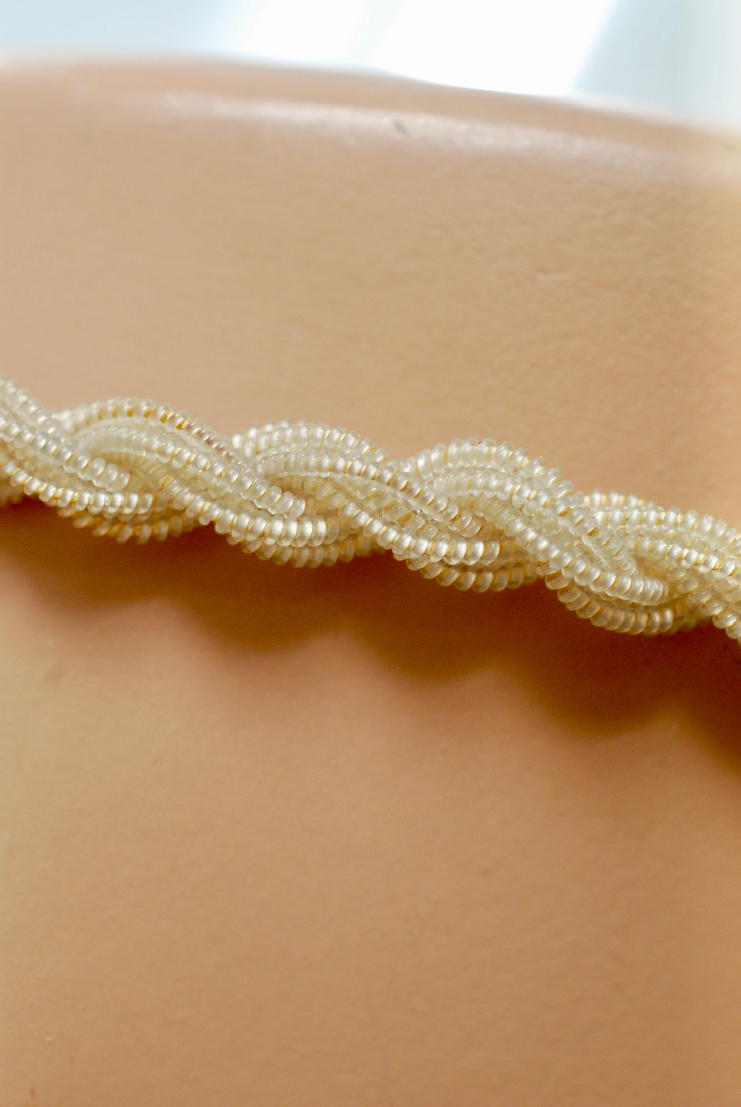 Rare Antique Twisted Spiral Necklace