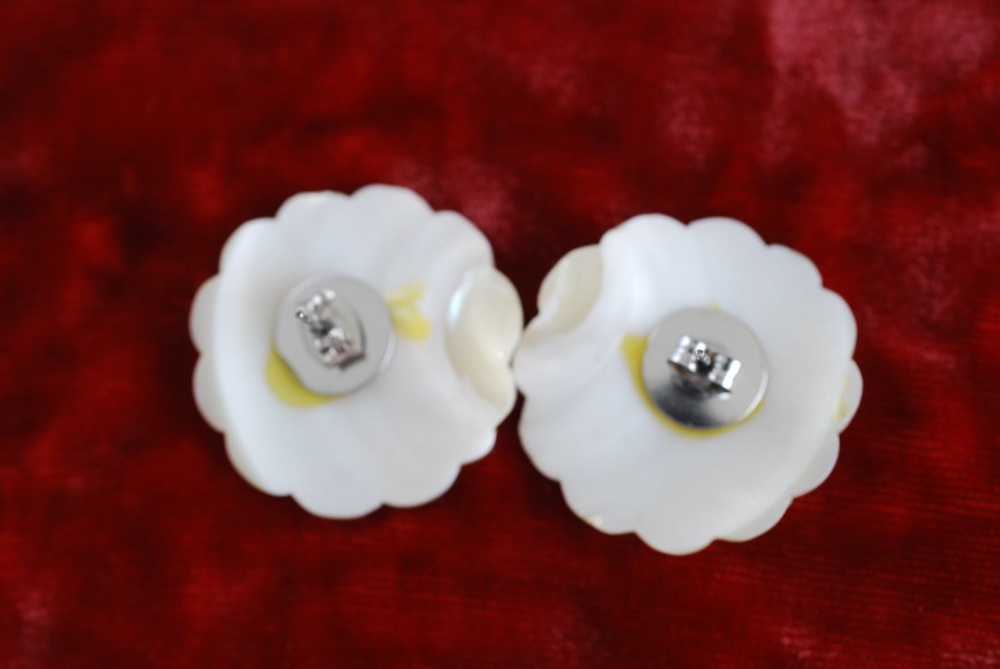 Vintage Mother of Pearl Earrings