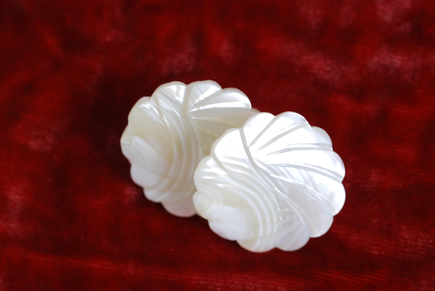Vintage Mother of Pearl Earrings