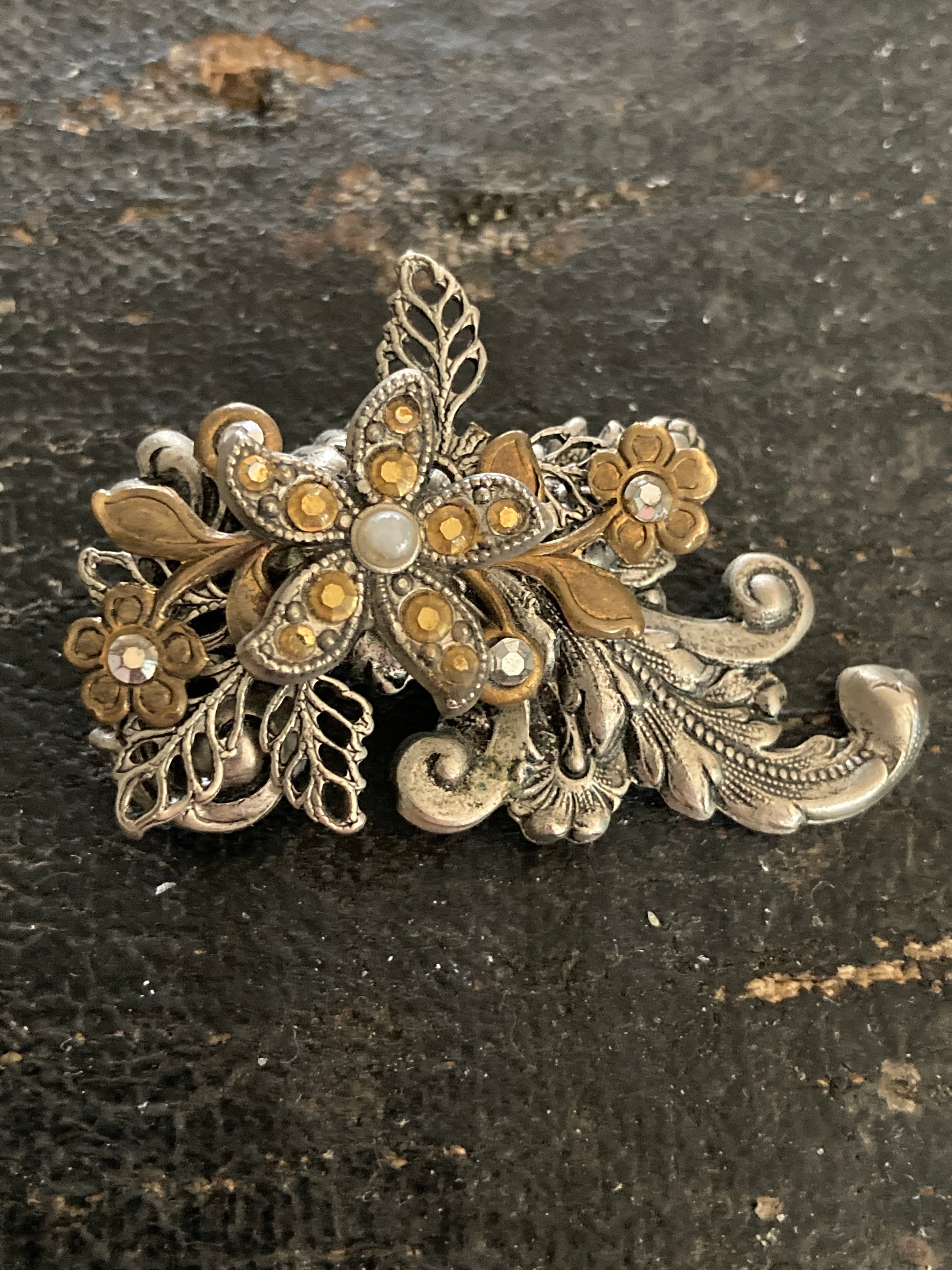Cara Stimel Vintage Assemblage Brooch
