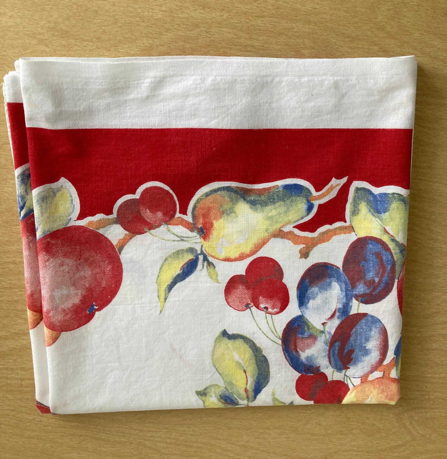 MCM Tablecloth Summer Fruit Pattern