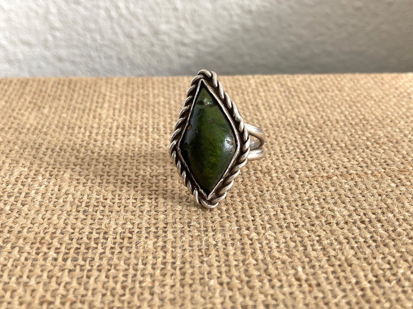 Vintage 1970s Turquoise Ring Unisex