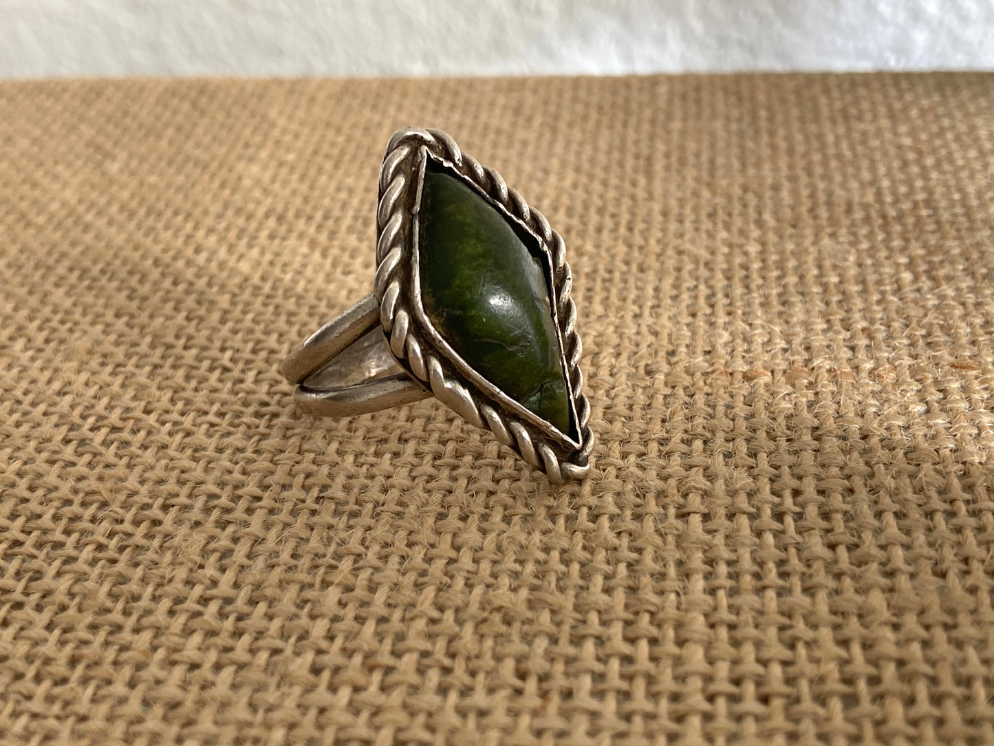 Vintage 1970s Turquoise Ring Unisex