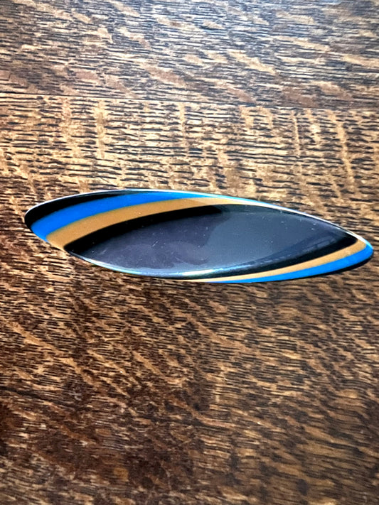 Bold Layered Resin Brooch