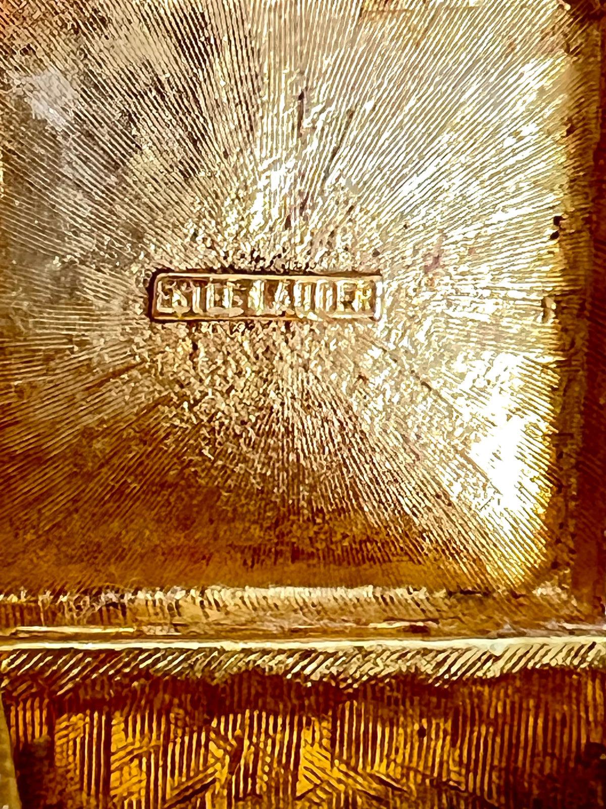 Estee lauder Solid Perfume Compact "Gift Box"