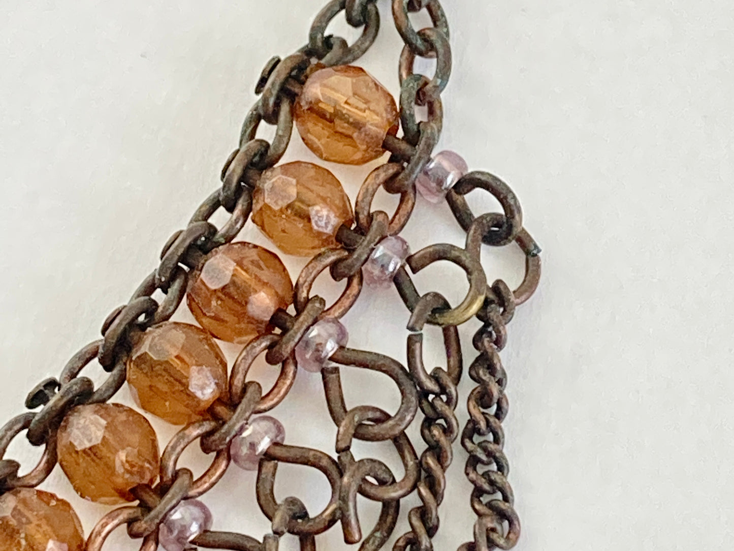 Cleopatra Style Multi-Chain and Bead Choker Necklace