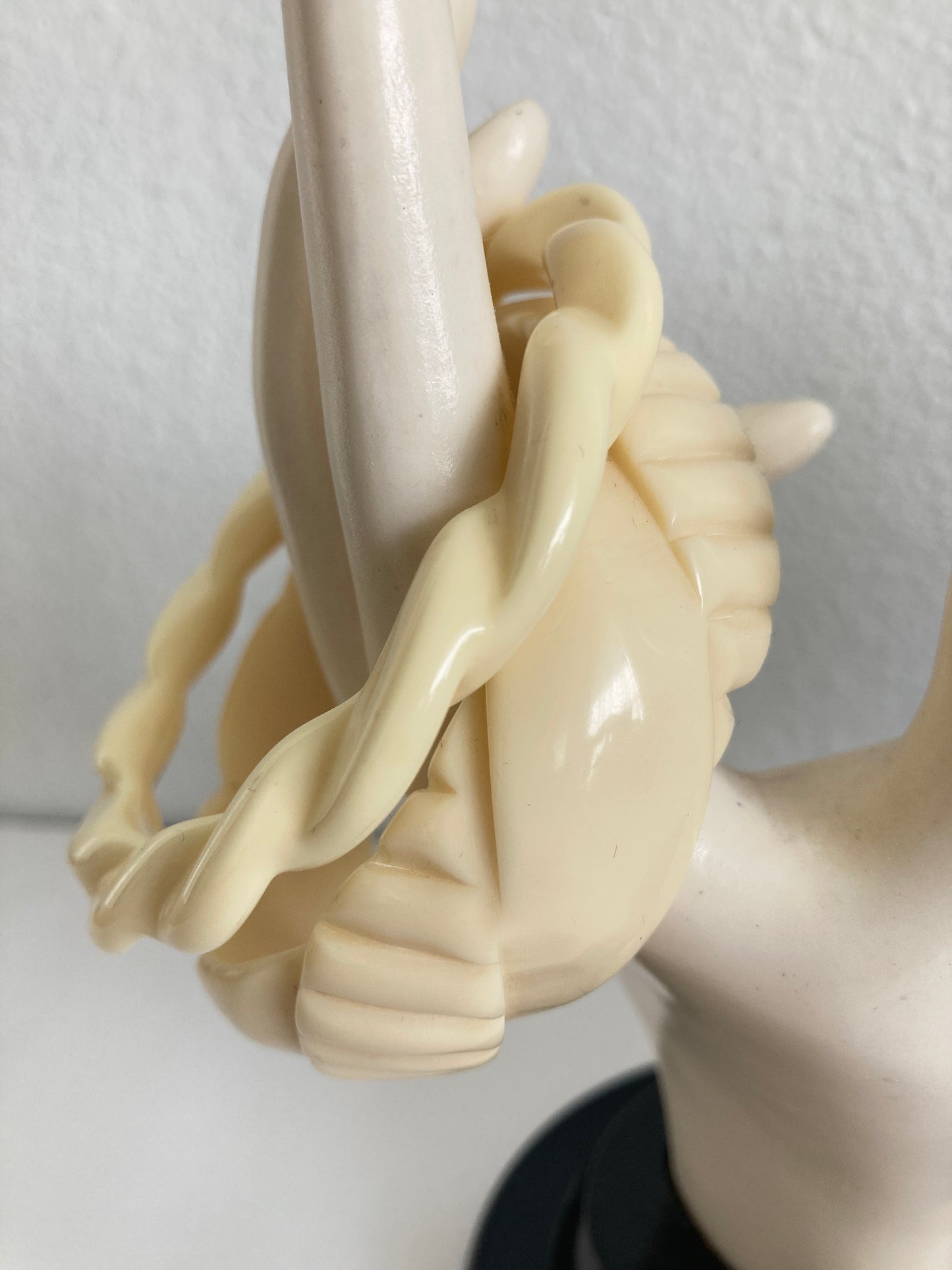 Pair of Ivory Plastic Bangles