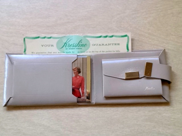 Vintage NOS Leather Wallet Women's Tan