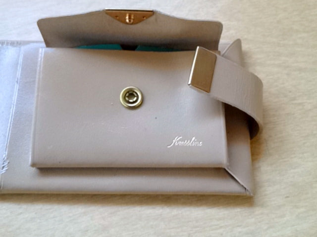 Vintage NOS Leather Wallet Women's Tan