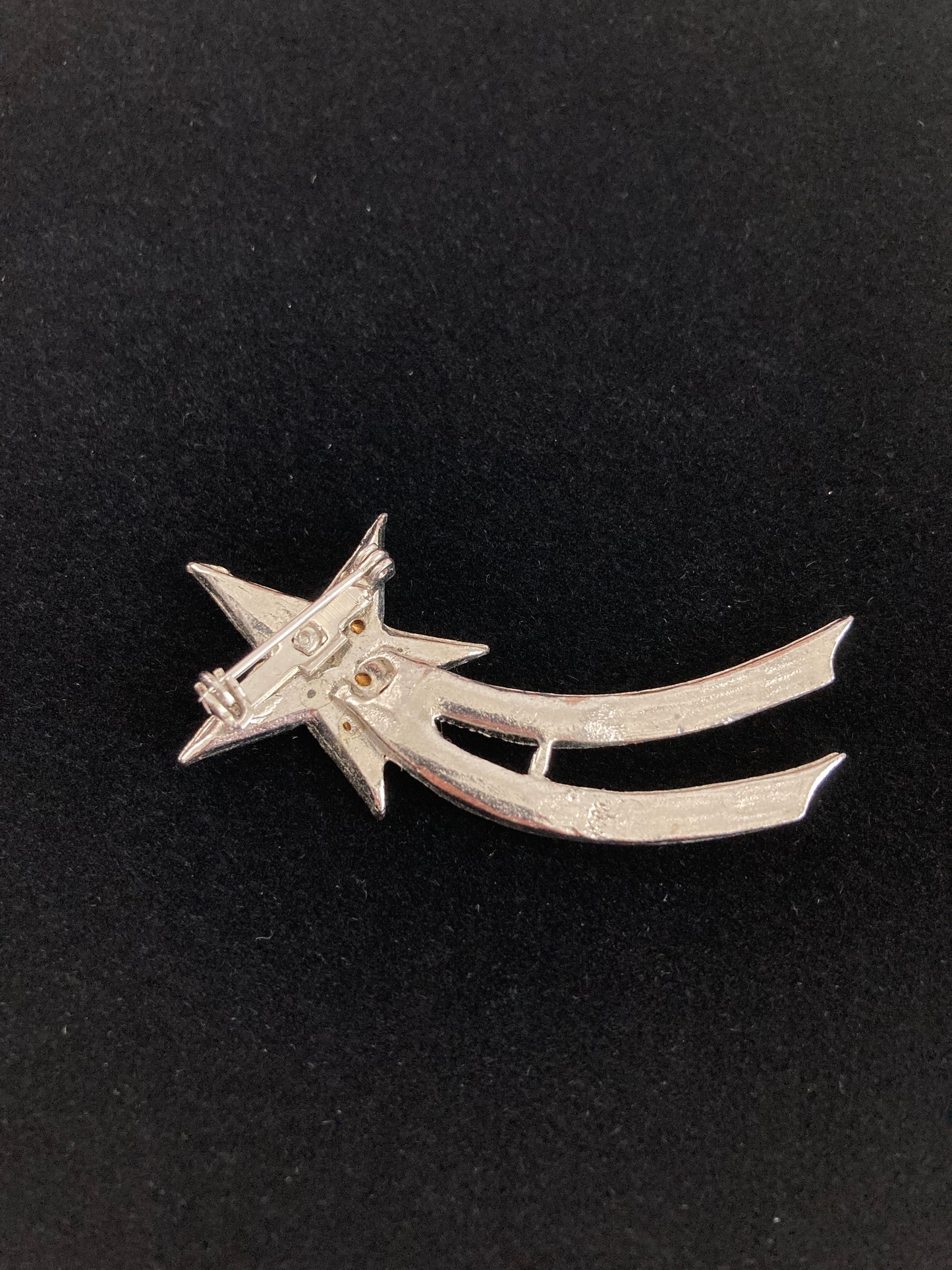 Crystal Shooting Star Brooch