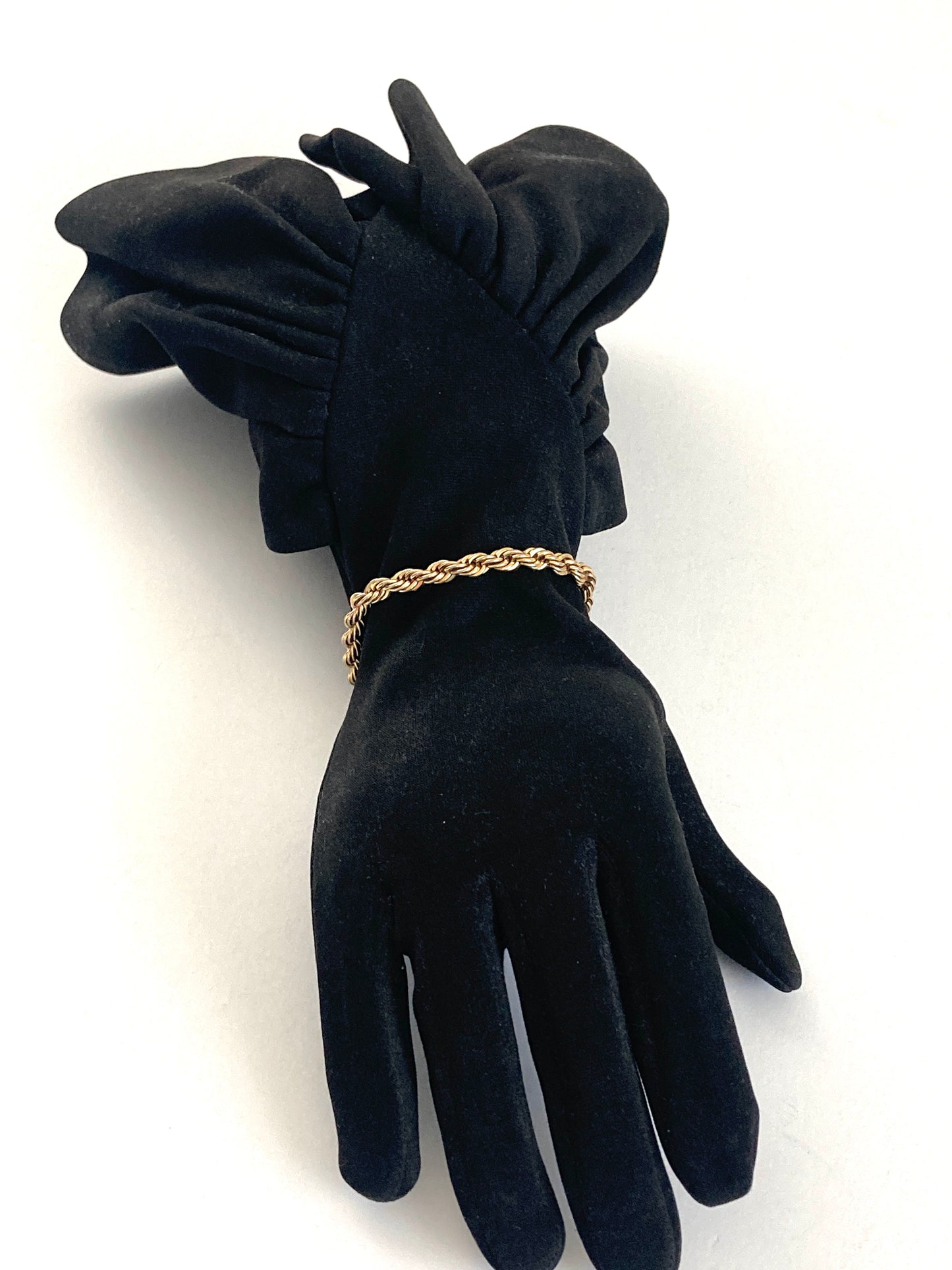 Gold Filled Twisted Rope Chain Bracelet