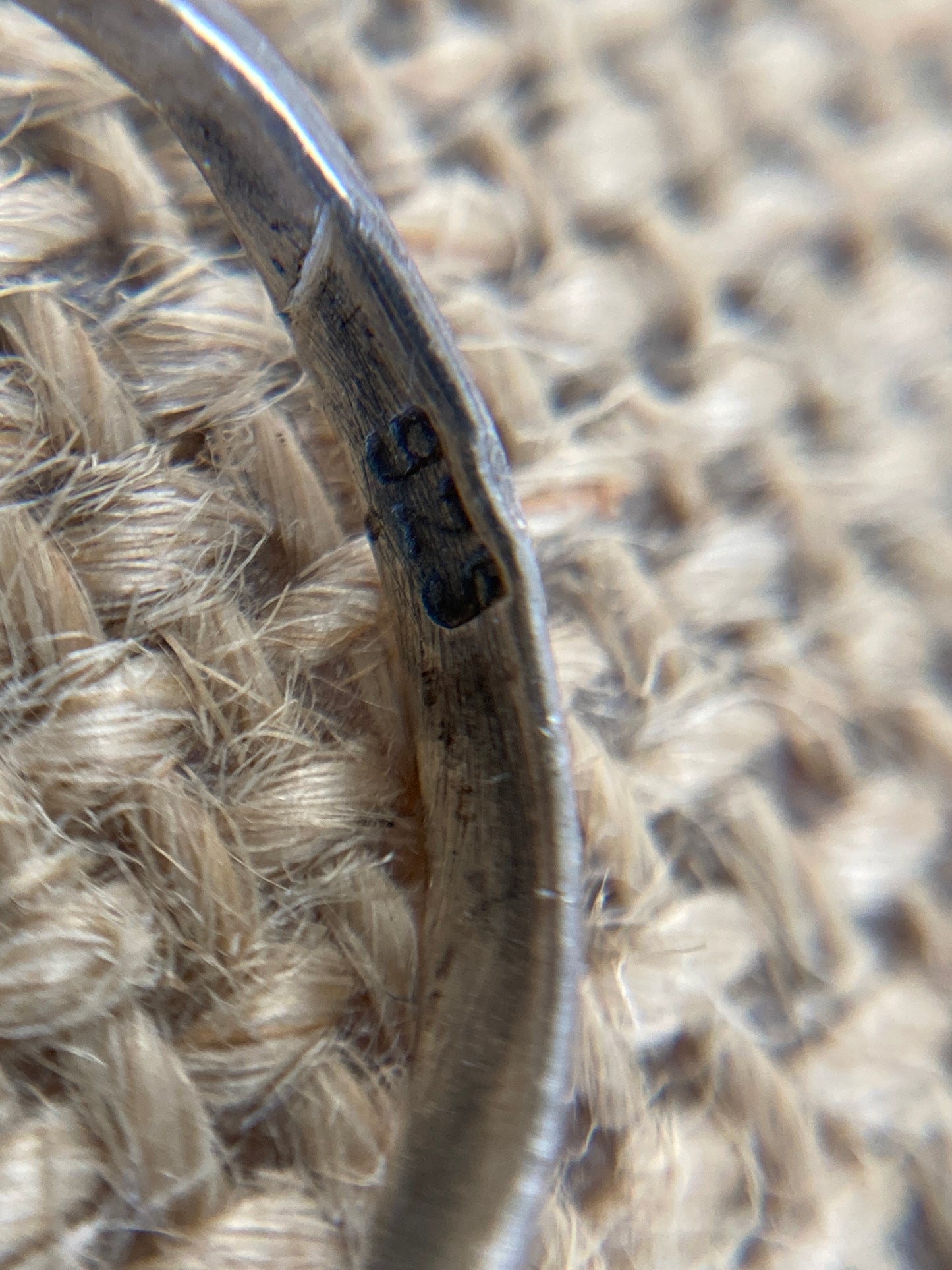 Sterling Silver Tiny Double Leaf Ring