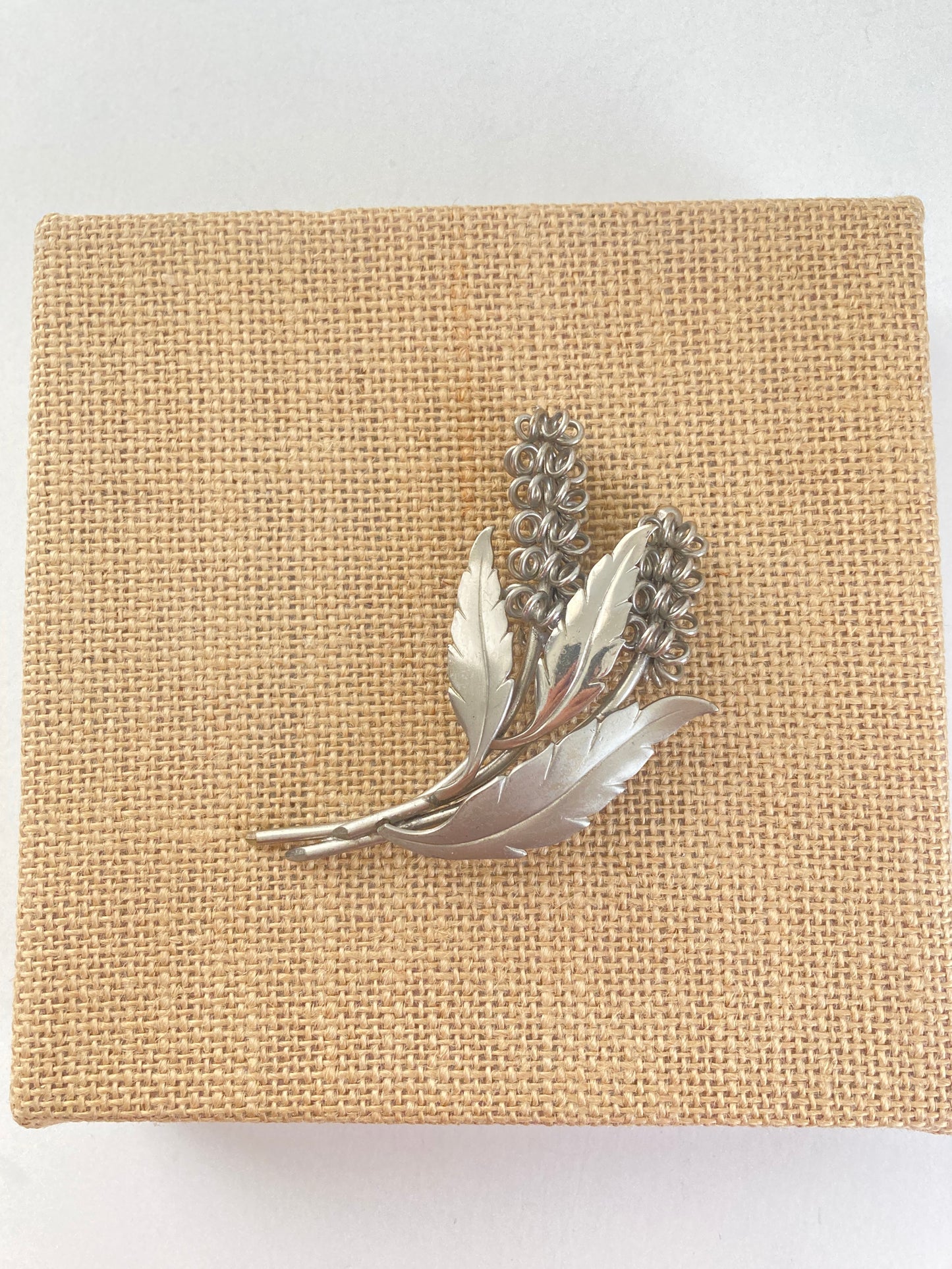 Large Lupine Flower Brooch