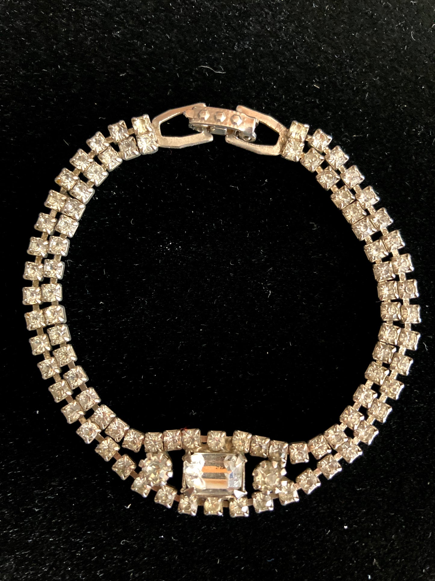 Vintage Rhinestone Bracelet