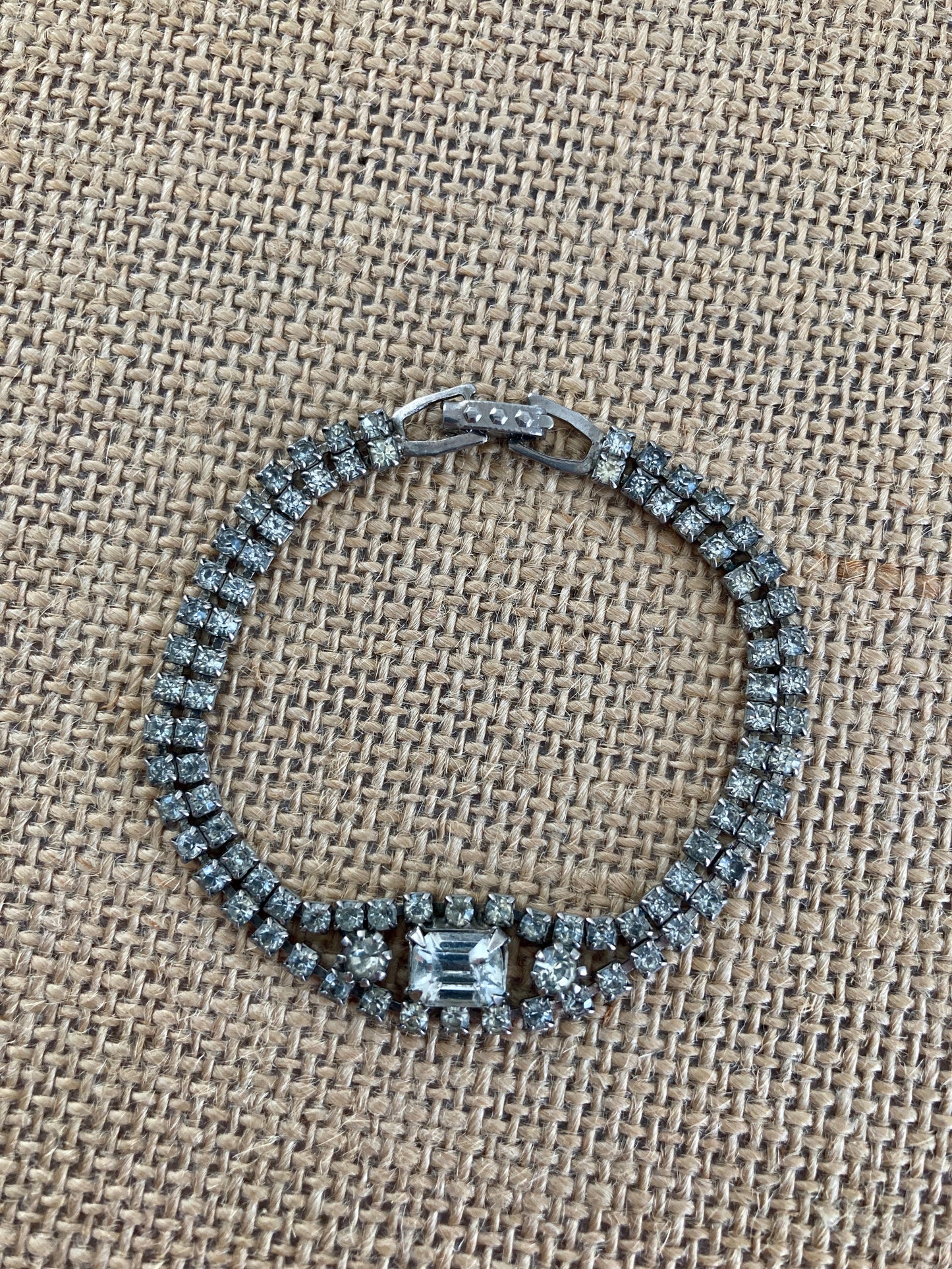 Vintage Rhinestone Bracelet