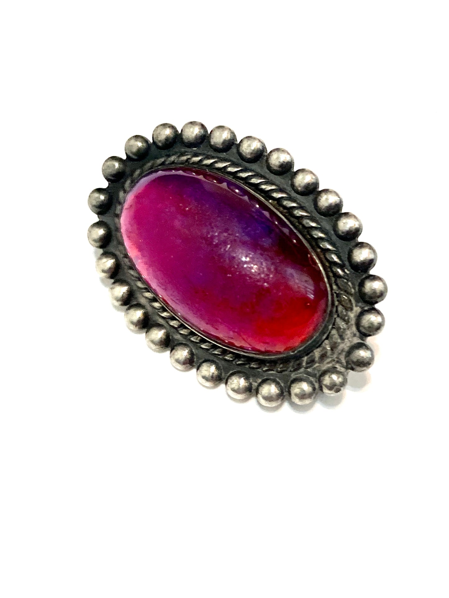 Sterling Silver Dragons Breath Brooch