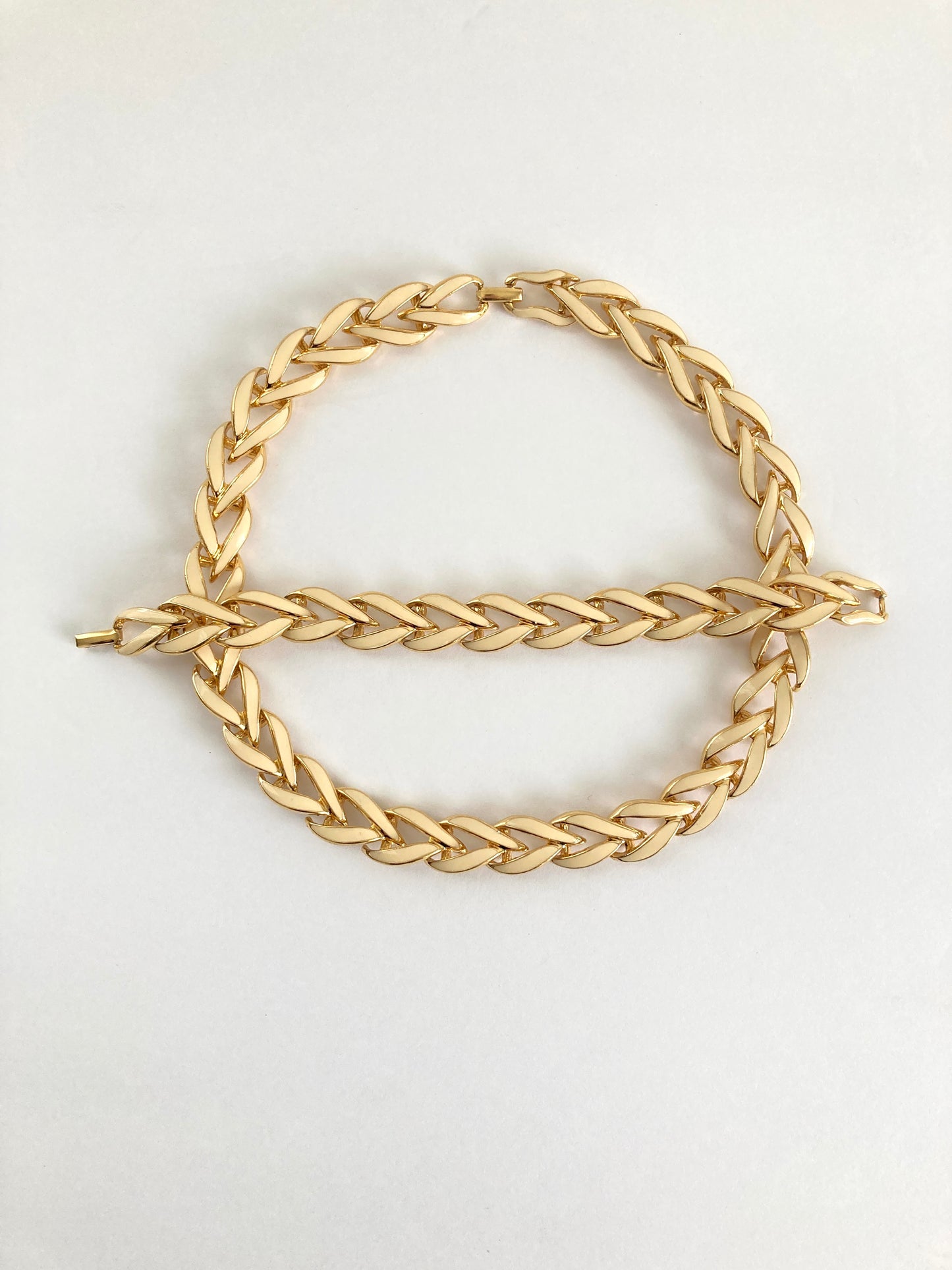 Napier Enamel Choker and Bracelet Set