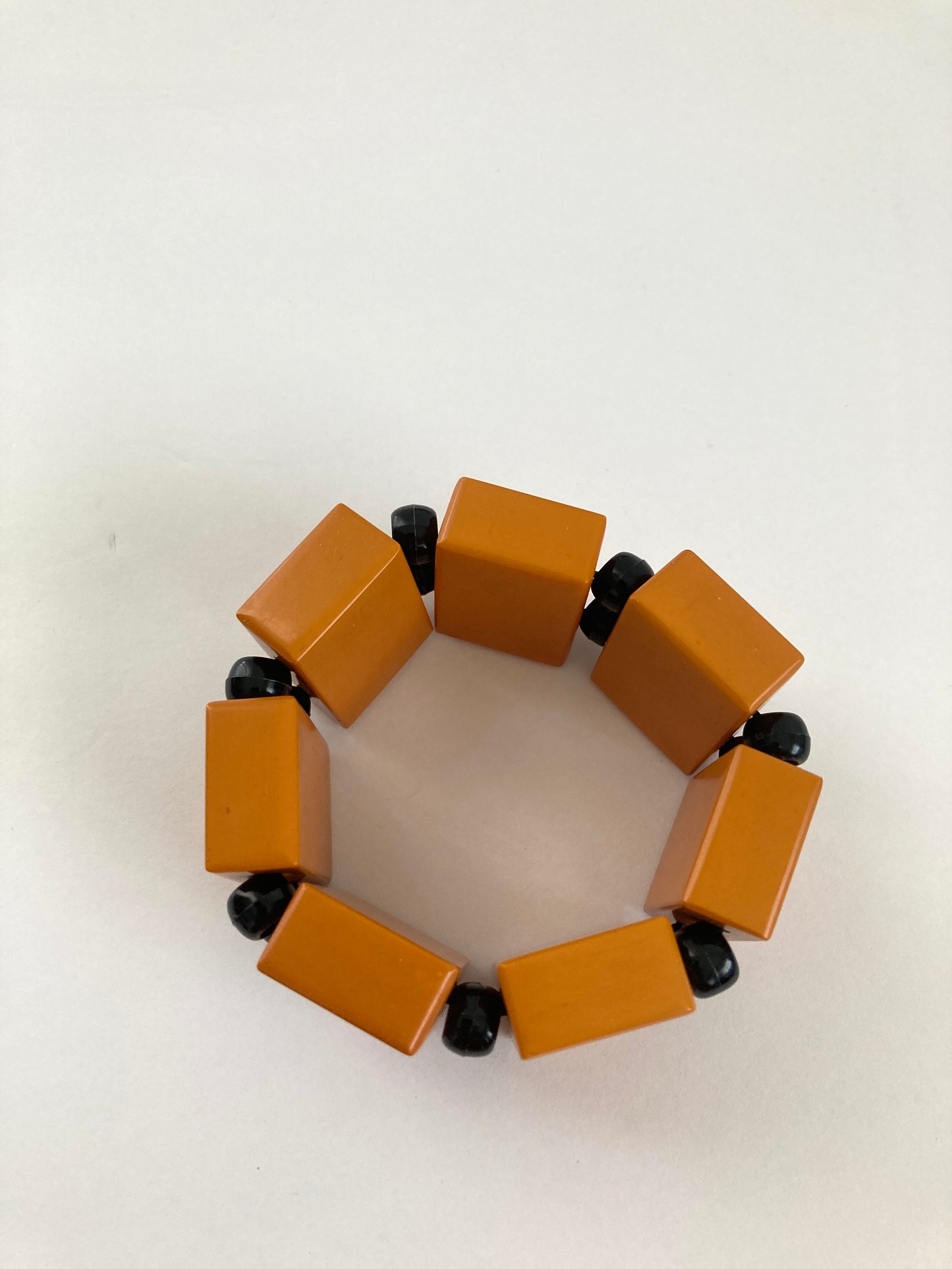 Bakelite Mahjong Tile Stretch Bracelet