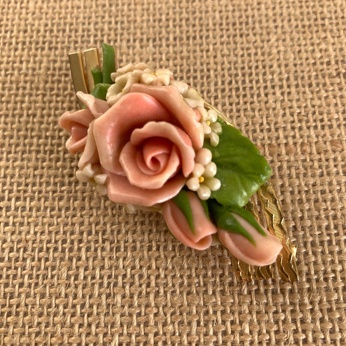3D Porcelain Roses Bouquet
