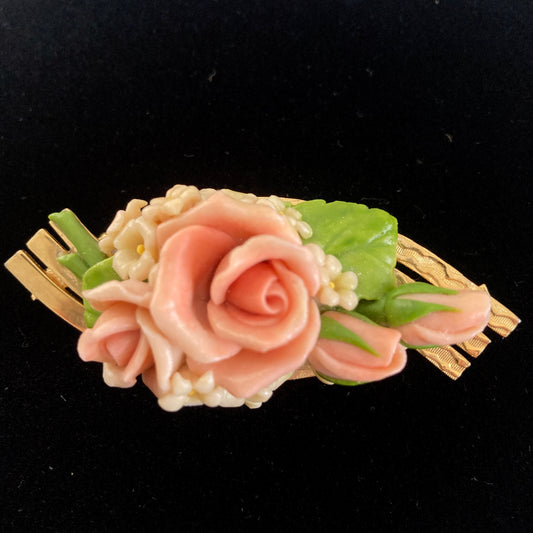3D Porcelain Roses Bouquet