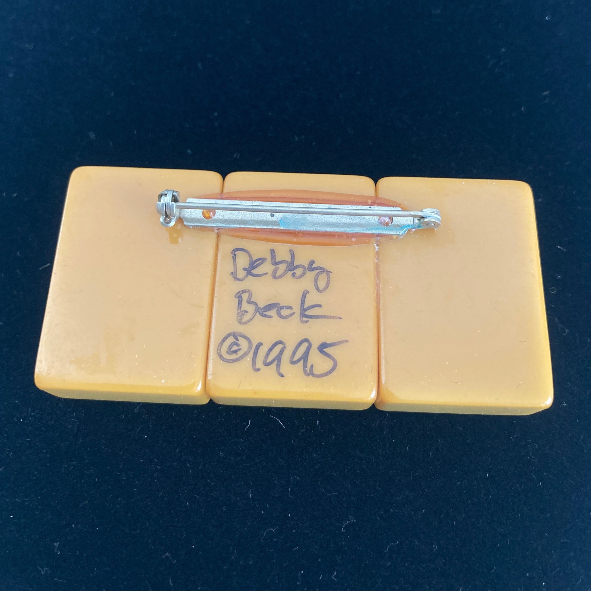 Mahjong 3 Tile Brooch