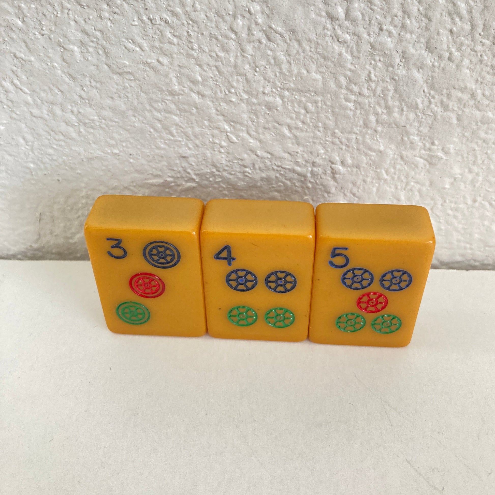 Mahjong 3 Tile Brooch