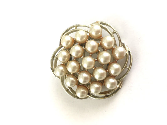 Stunning Vintage Pearl Brooch