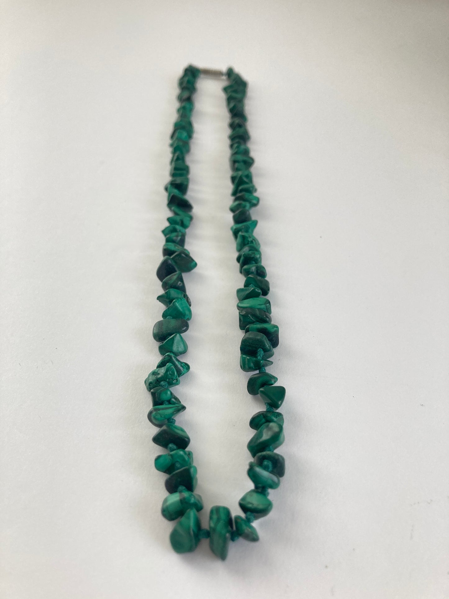 Malachite Natural Polished Stone Necklace