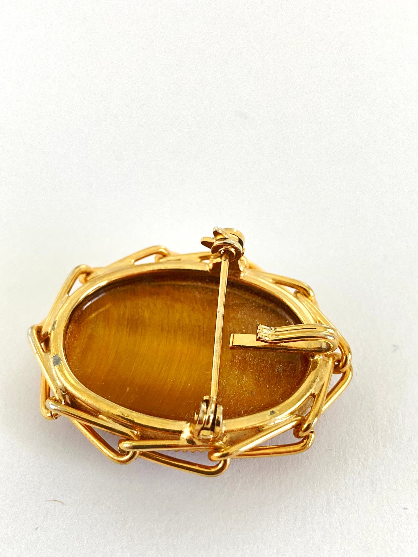 Tiger Eye Convertible Brooch