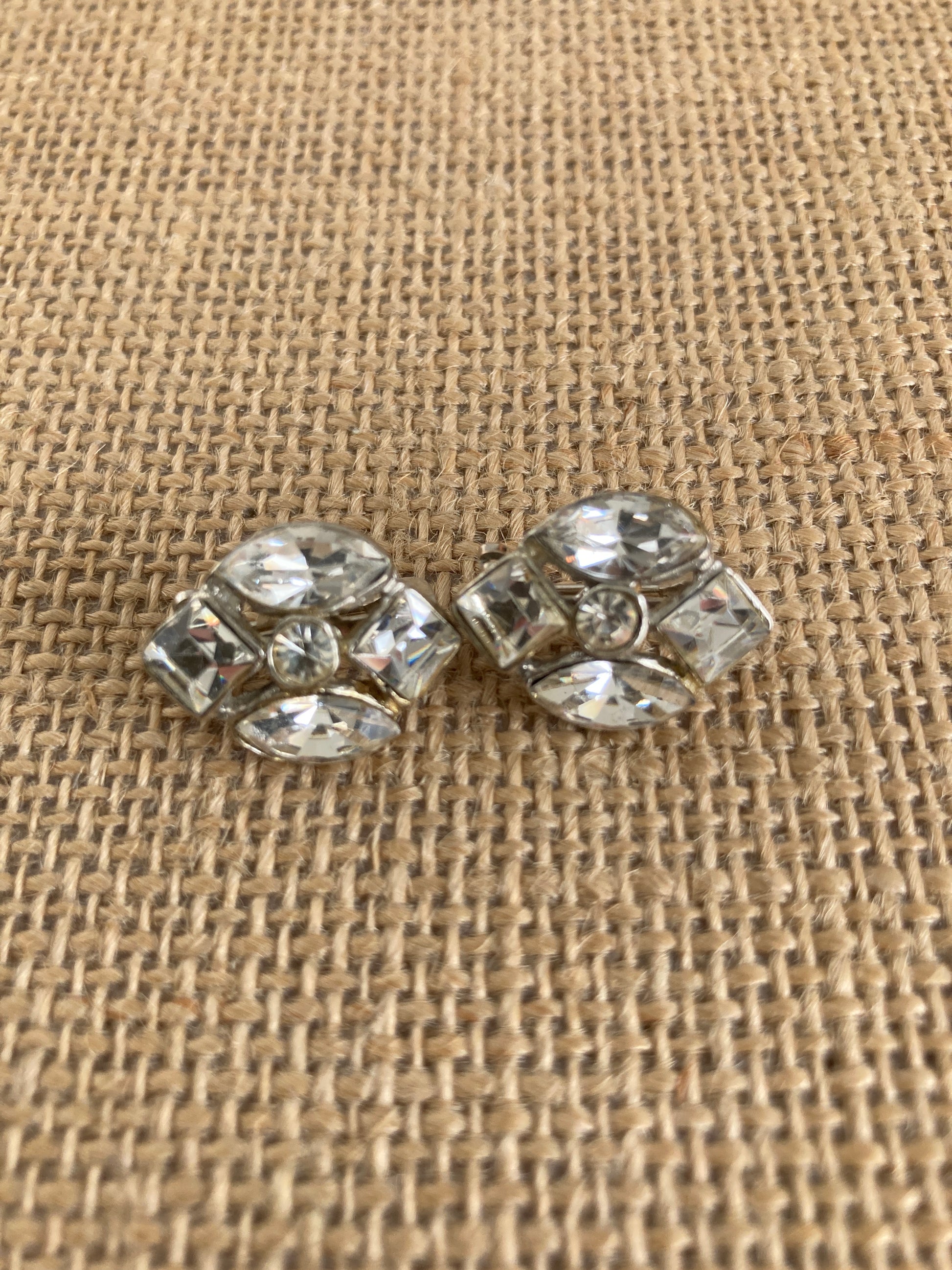 Pair of Rhinestone Scatter Pins