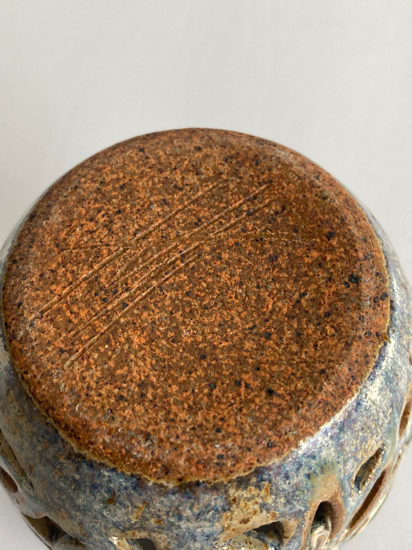 Studio Pottery Tea Light Holder