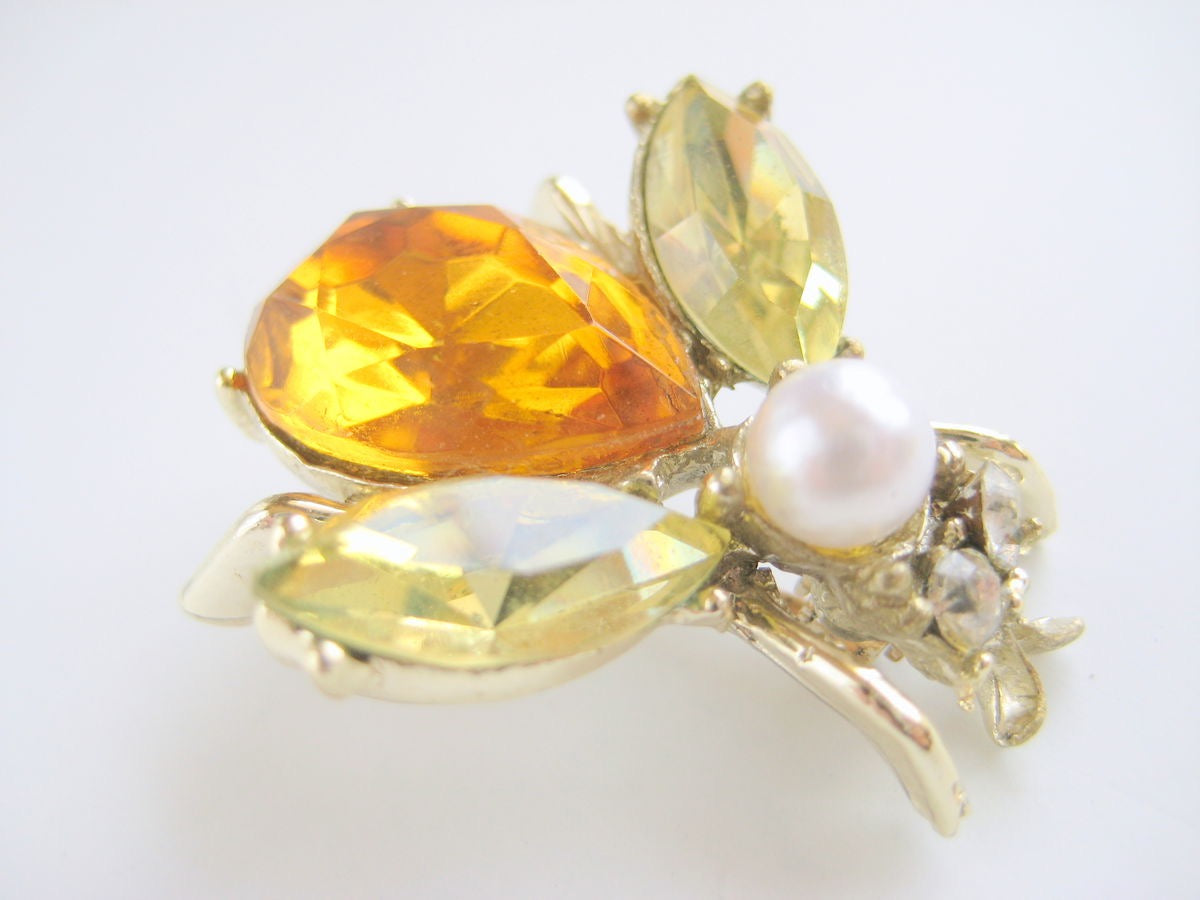Vintage Fly Brooch