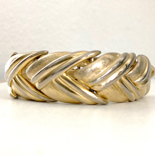 Givenchy Textured Chevron Bracelet