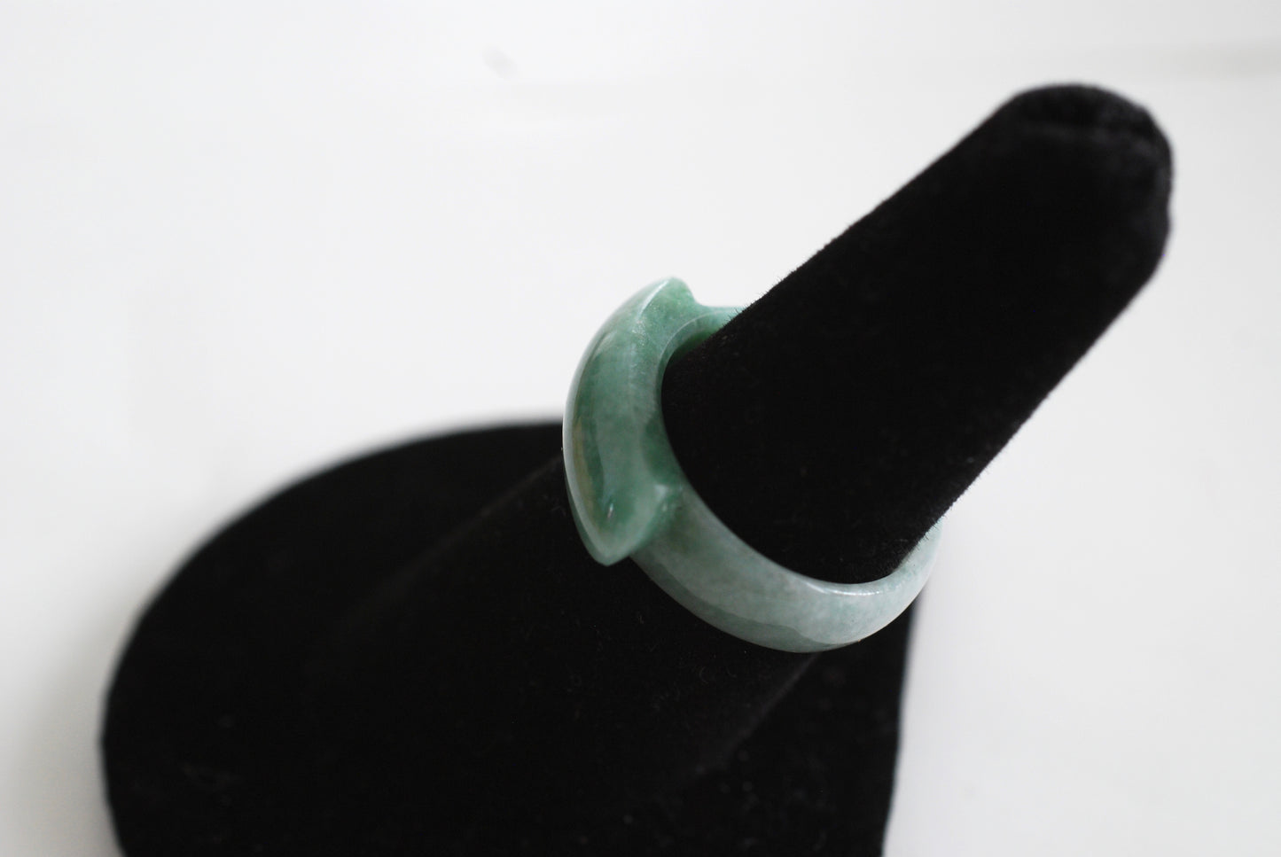 Jade Saddle Ring