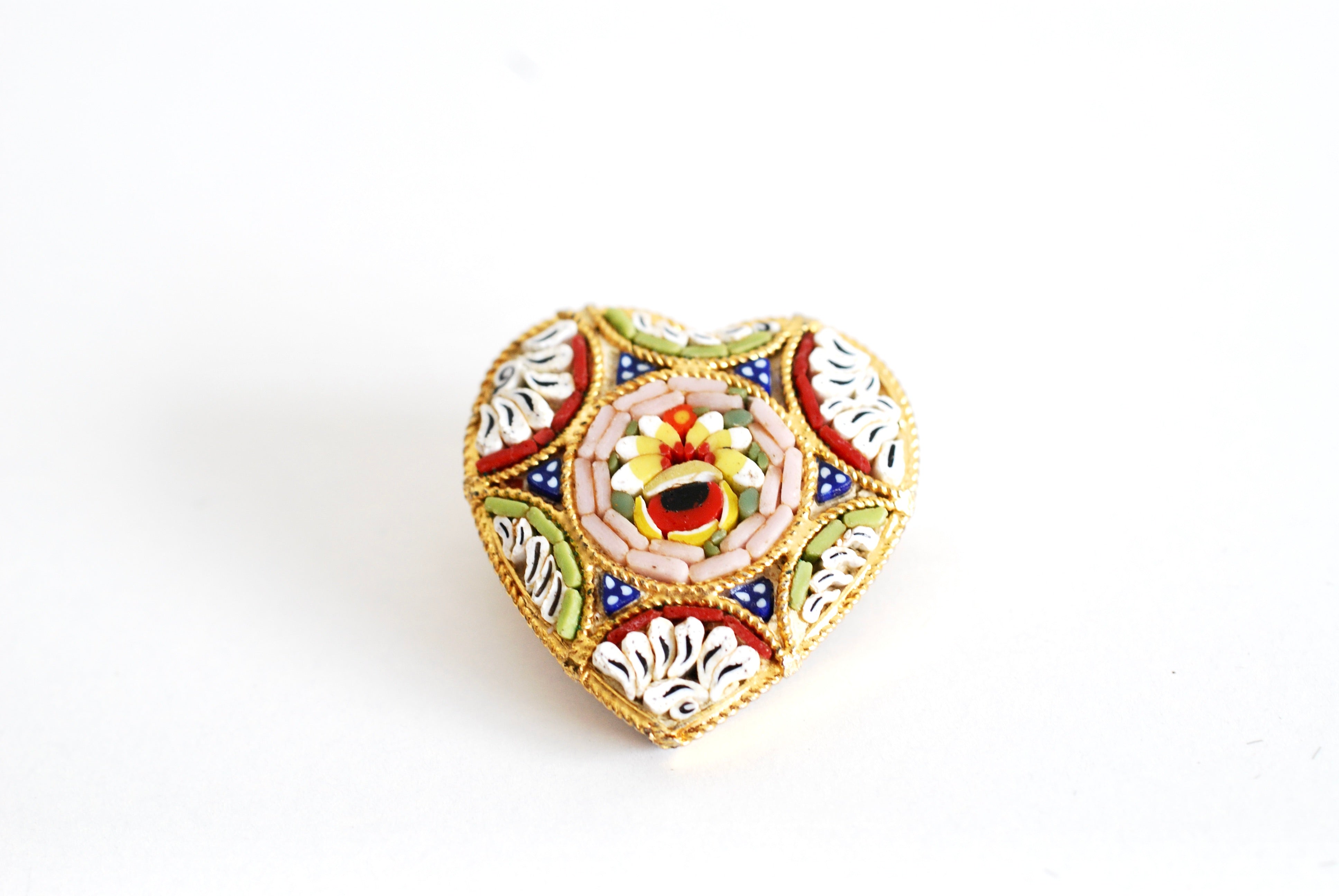 Vintage Heart store Brooch