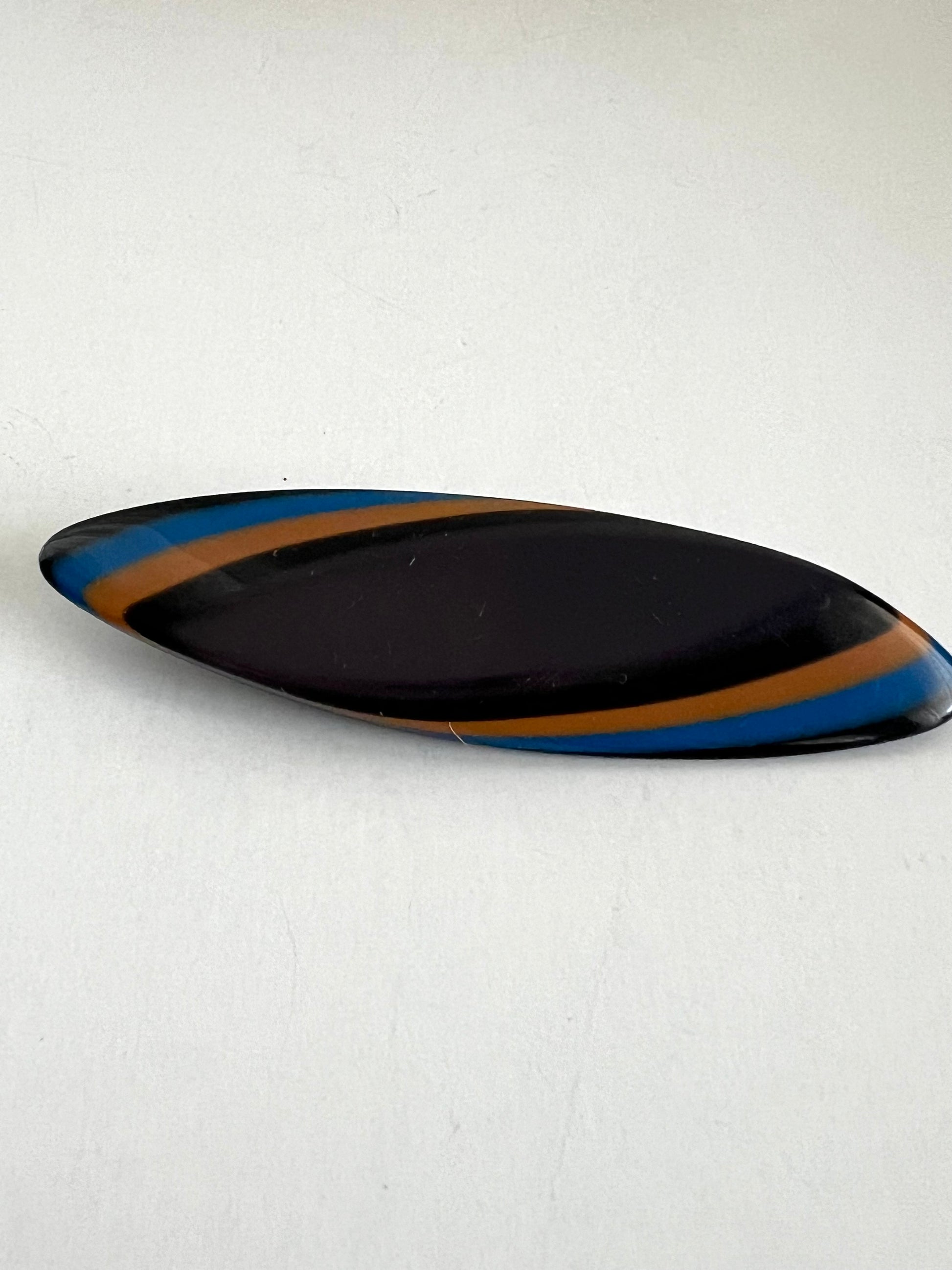 Bold Layered Resin Brooch