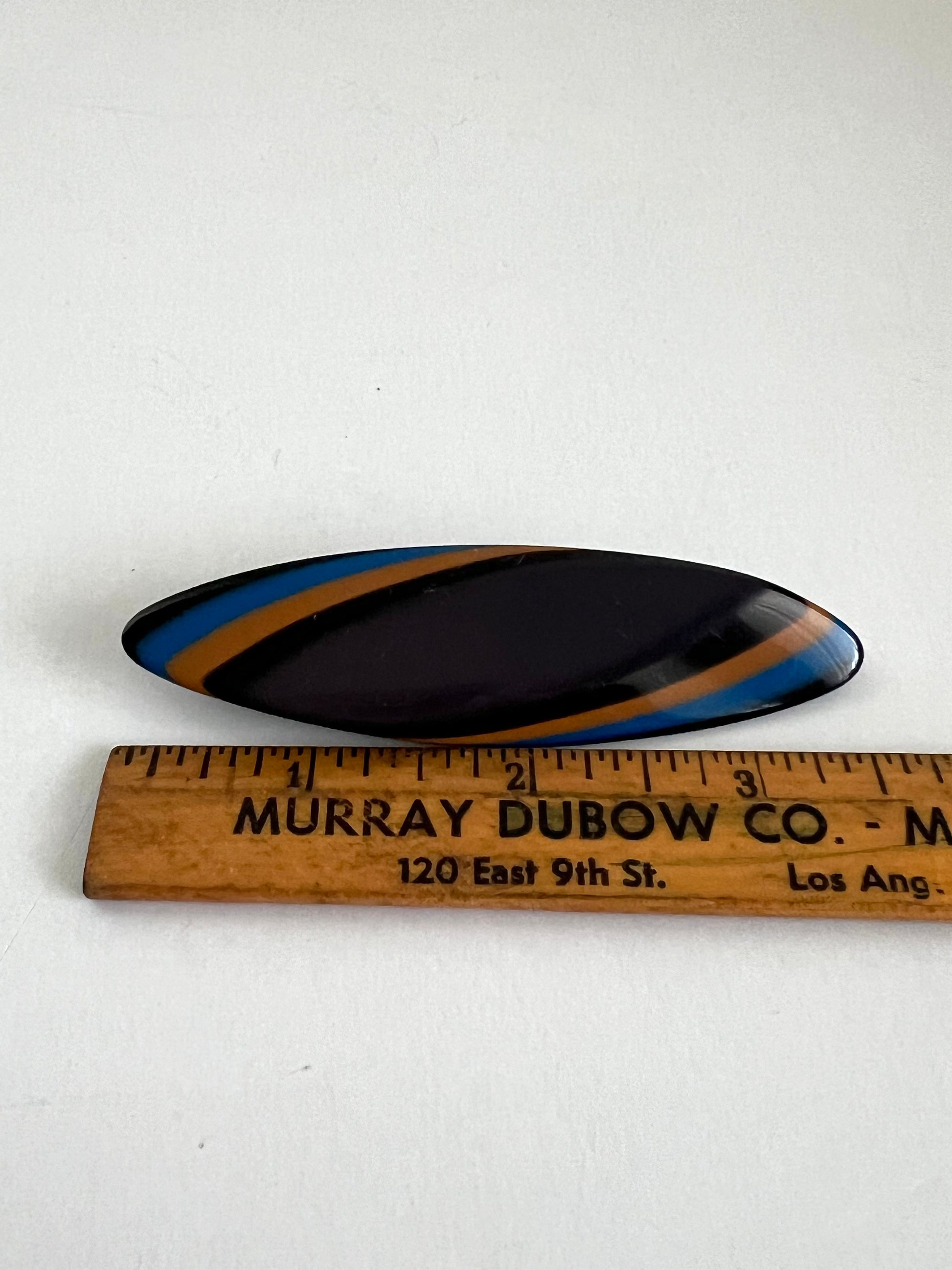 Bold Layered Resin Brooch