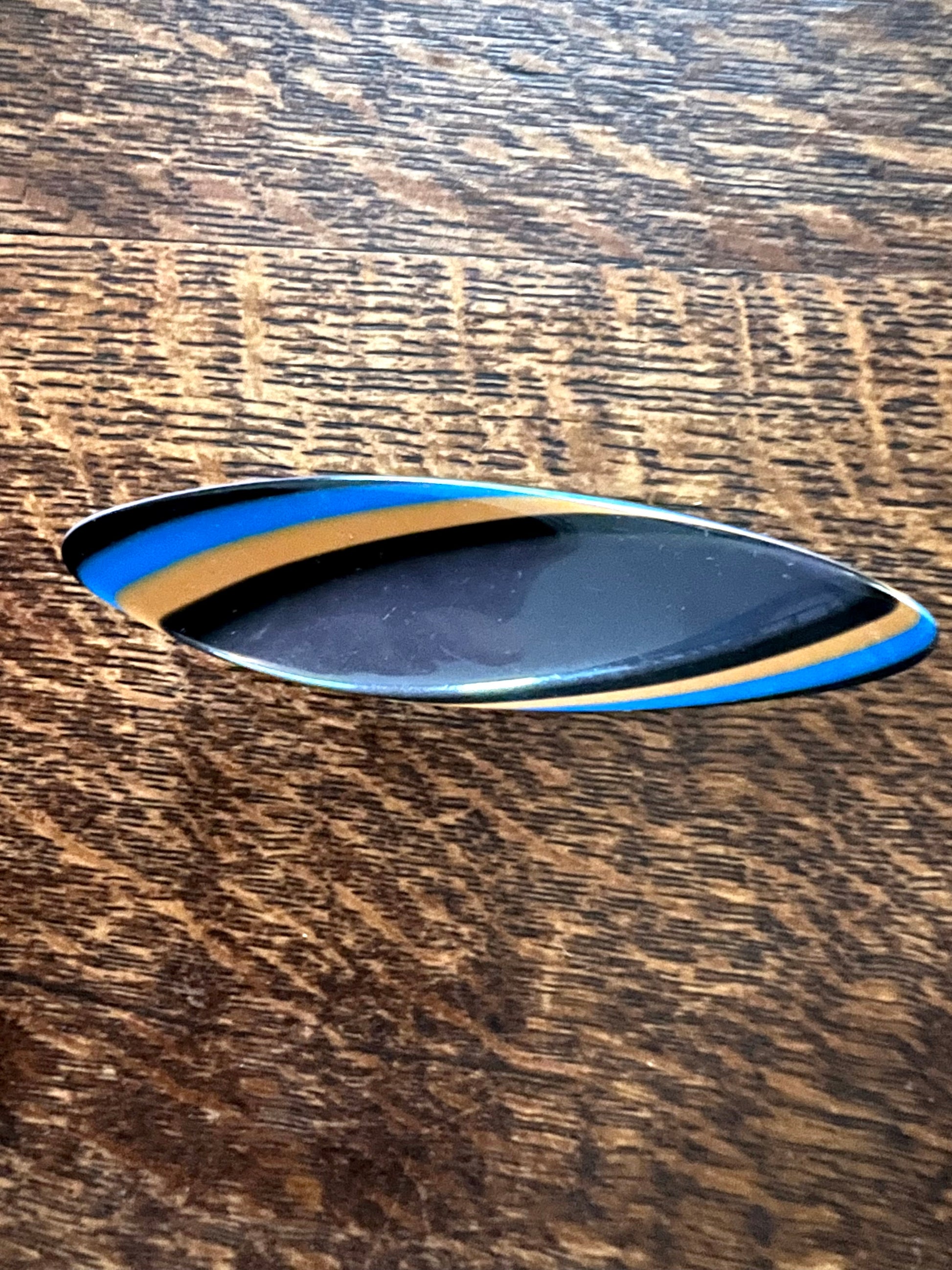 Bold Layered Resin Brooch