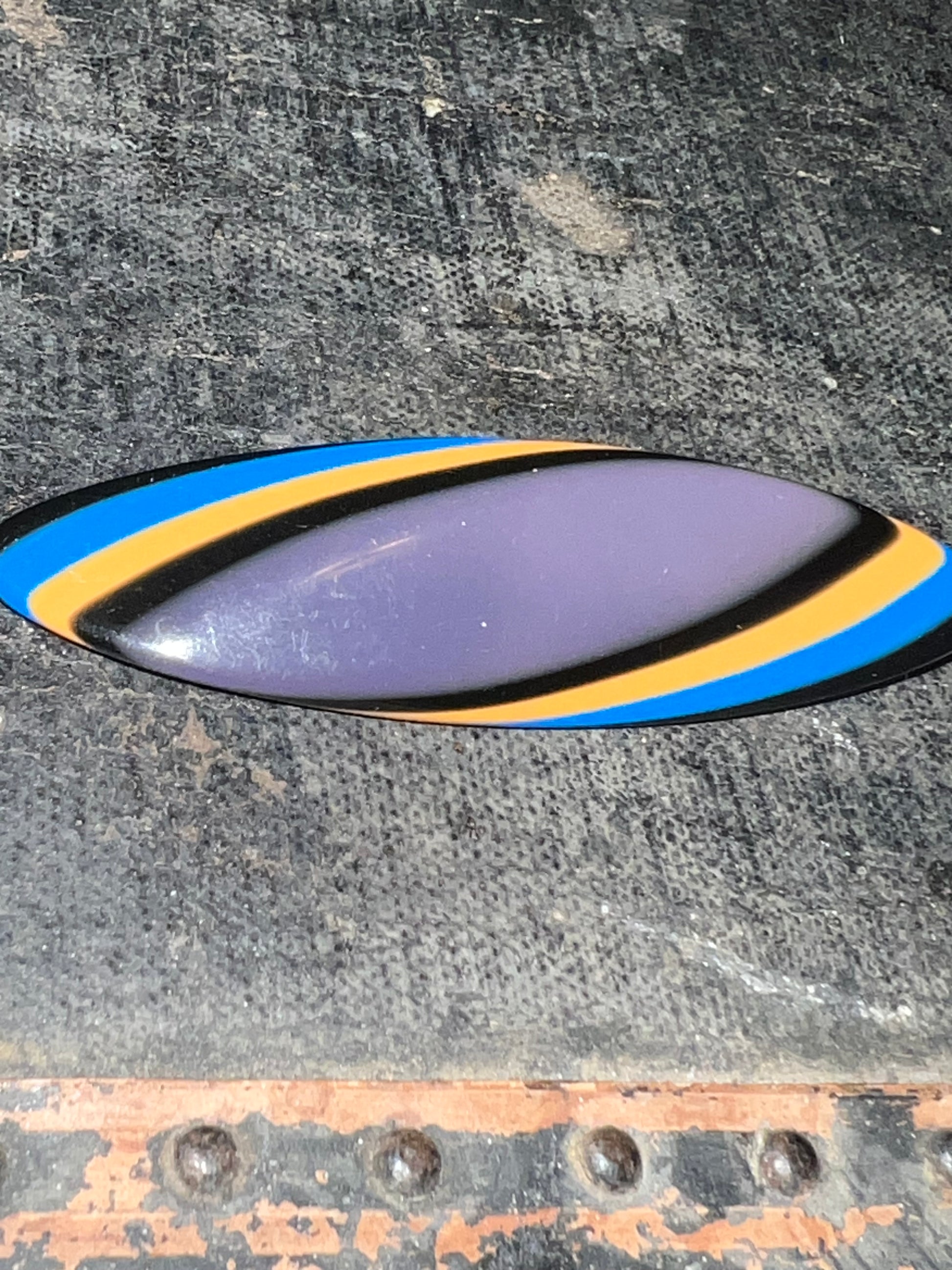 Bold Layered Resin Brooch