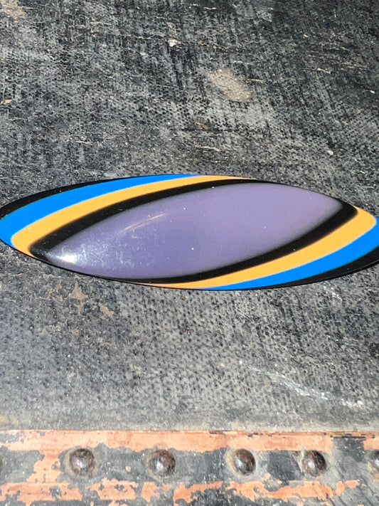 Bold Layered Resin Brooch